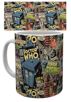 Cană Doctor Who - Comic Books