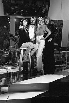 Print op canvas ABBA, 1976