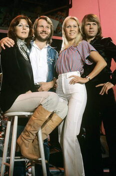 Print op canvas ABBA, 1976