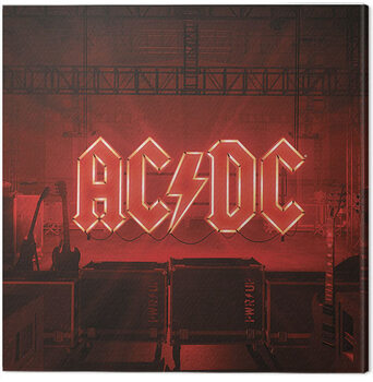 Print op canvas AC/DC - PWR/UP