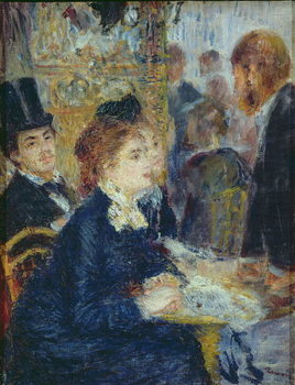 Print op canvas At the Cafe, c.1877