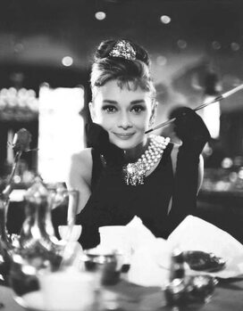 Print op canvas Audrey Hepburn, Breakfast At Tiffany'S 1961 Directed By Blake Edwards