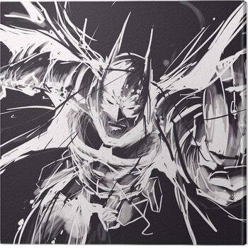 Print op canvas Batman Arkham Knight - Grapple