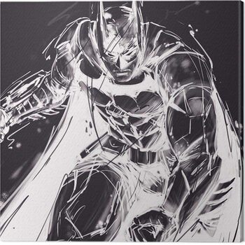 Print op canvas Batman Arkham Knight - Stance