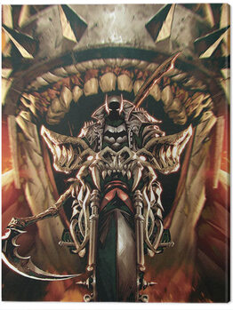 Print op canvas Batman - Death Metal Bat Out of Hell