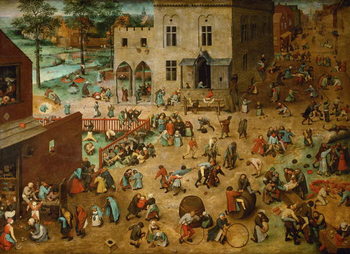 Obraz na plátne Children's Games, 1560
