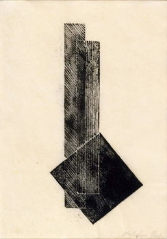 Print op canvas Composition, 1922