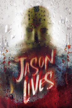 Print op canvas Friday The 13th - Jason Lives