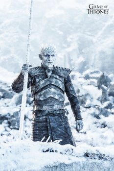 Print op canvas Game of Thrones - Night King