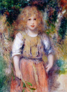 Print op canvas Gypsy Girl, 1879