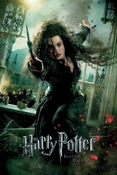 Print op canvas Harry Potter - Belatrix Lestrange