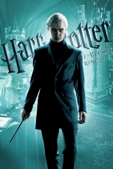 Print op canvas Harry Potter - Draco Malfoy