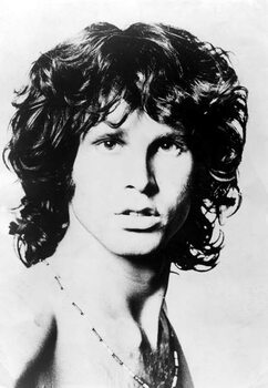 Print op canvas Jim Morrison, 1965