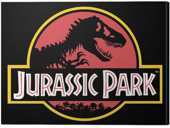 Print op canvas Jurassic Park - Classic Logo