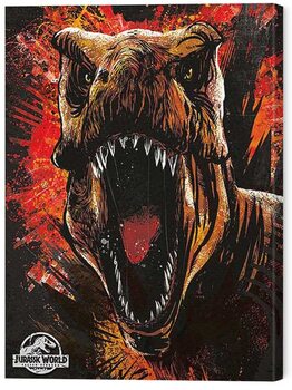 Print op canvas Jurassic World - Falllen Kingdom
