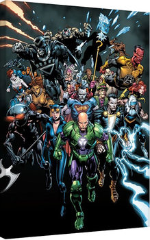 Print op canvas Justice League - Heroes