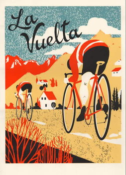 Print op canvas La Vuelta, 2015