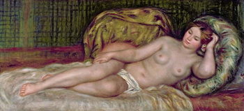Print op canvas Large Nude, 1907