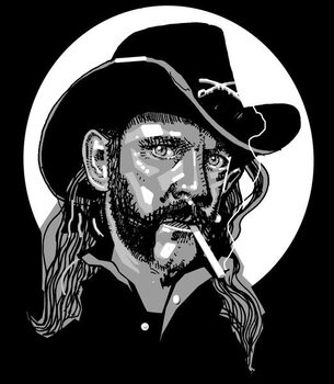 Print op canvas Lemmy, 2016