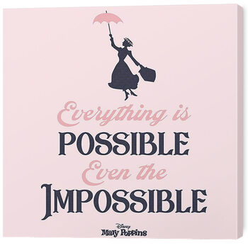 Print op canvas Mary Poppins - Possible