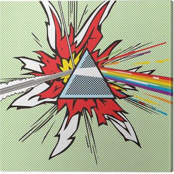 Print op canvas Pink Floyd - Dark Side of the Moon Pop Art