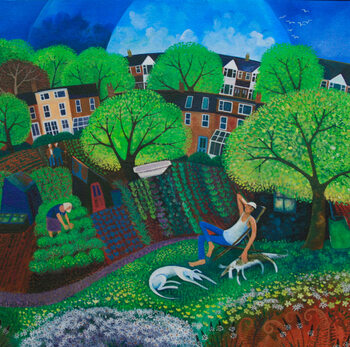 Canvas Print A Casual Approach, 2012