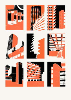 Canvas Print Barbican, 2014