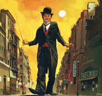 Canvas Print Charlie Chaplin