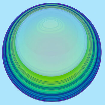 Canvas Print Circular Reflect,  c.2015-2025