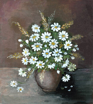 Canvas Print Daisy arrangement