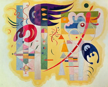 Canvas Print Dominant Violet (1934)