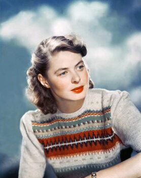Canvas Print INGRID BERGMAN