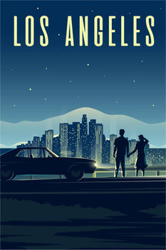 Canvas Print los angeles