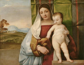 Canvas Print Madonna zingarella