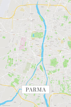 Canvas Print Parma color