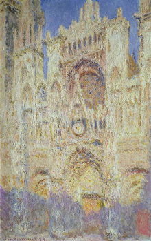 Canvas Print Rouen Cathedral at Sunset, 1894