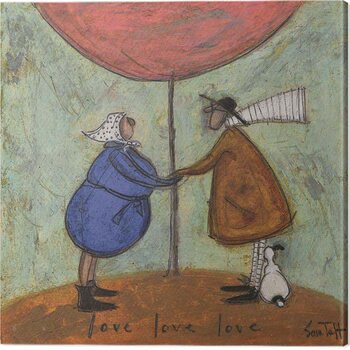 Canvas Print Sam Toft - Love, Love, Love