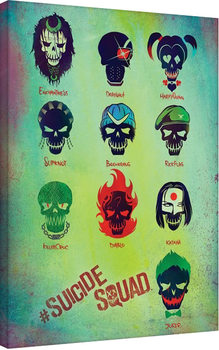 Canvas Print Suicide Squad-Roll Call