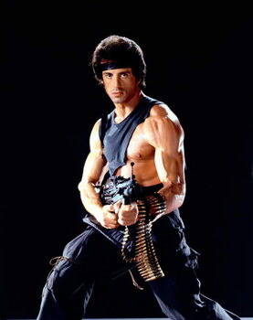 Canvas Print Sylvester Stallone