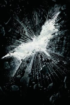 Canvas Print The Dark Knight Trilogy - Bat