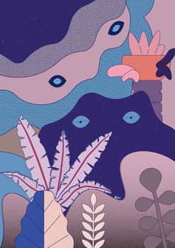 Canvas Print unconscious Mind, 2018,