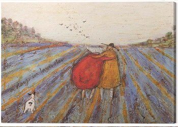 Print op canvas Sam Toft - A Day in Lavender