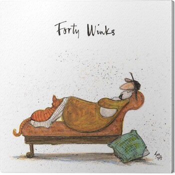 Print op canvas Sam Toft - Forty Winks