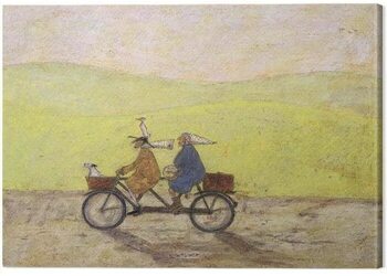 Print op canvas Sam Toft - Grand Day Out