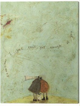 Print op canvas Sam Toft - I Just Can‘t Get Enough of You