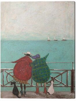 Print op canvas Sam Toft - We Saw Three Ships Come Sailing By
