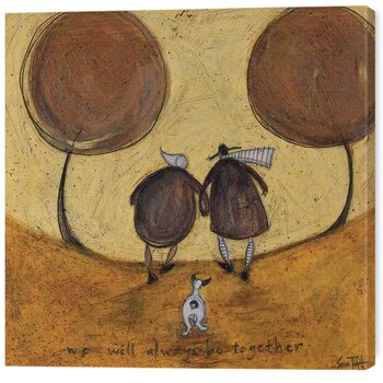 Print op canvas Sam Toft - We will Always be Together