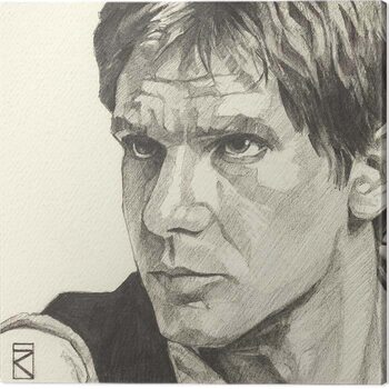 Print op canvas Star Wars - Han Solo