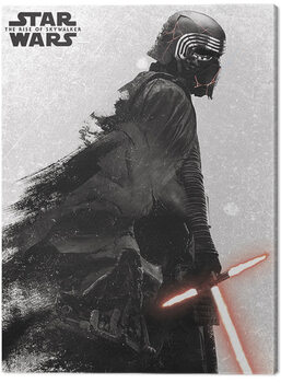 Print op canvas Star Wars: The Rise of Skywalker - Kylo Ren And Vader
