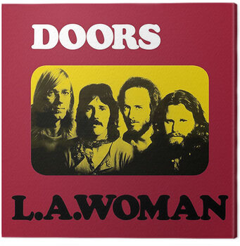 Print op canvas The Doors - LA Woman